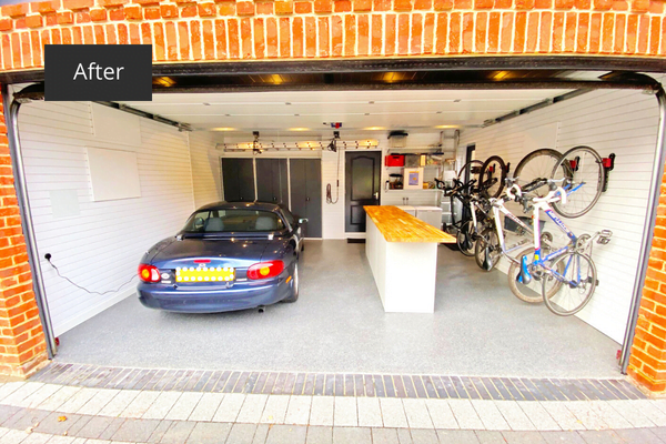 Gorgeous garage design from Garageflex in Surrey