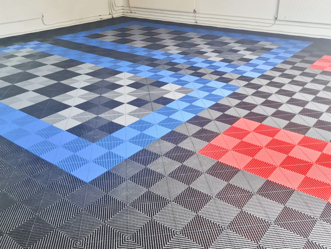 Tuff Tile Garage Floor Installation