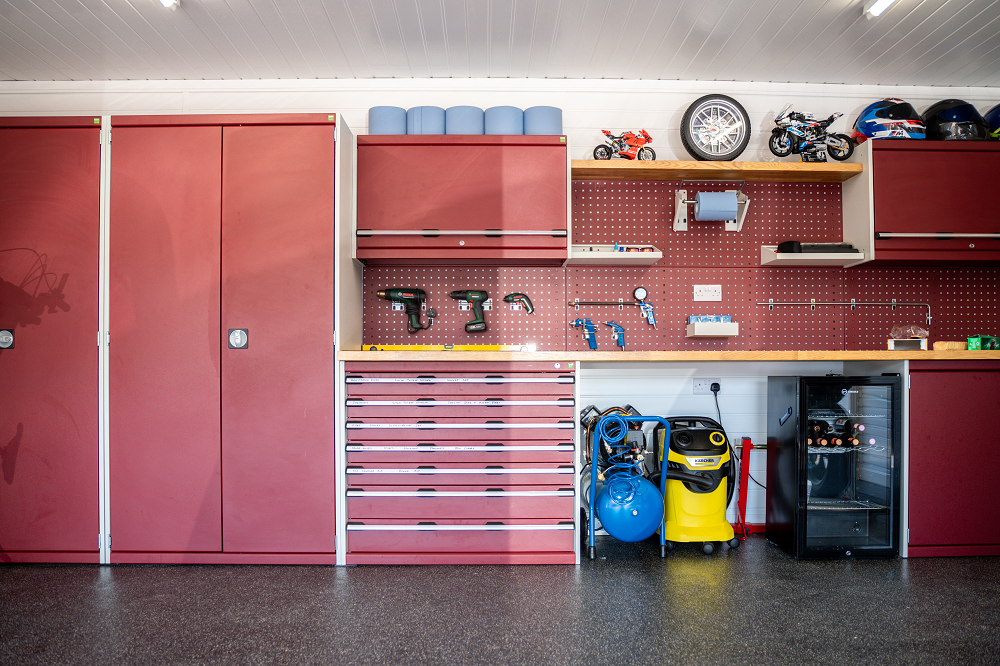 home workshop garage conversion