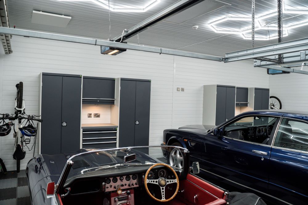 Crafting an impressive storage space for these stunning classic cars with Garageflex
