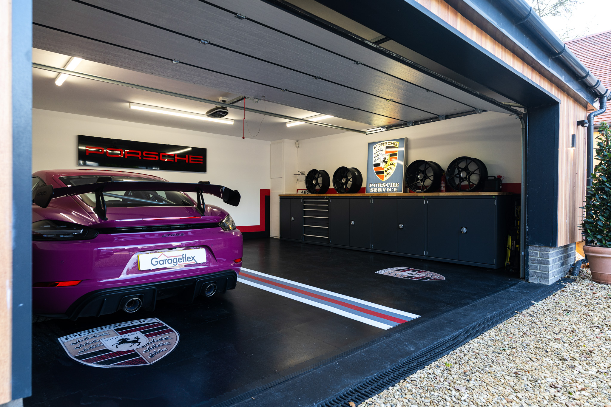 Garageflex range of garage floor tiles